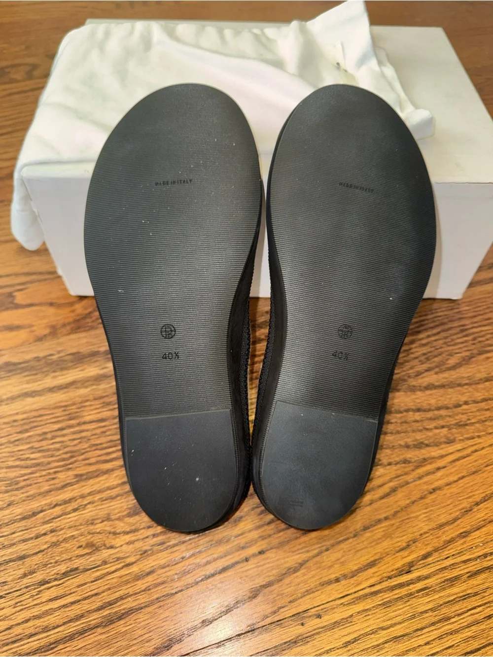 Size 40.5 The Row Fairy Cashmere Knit Flats
